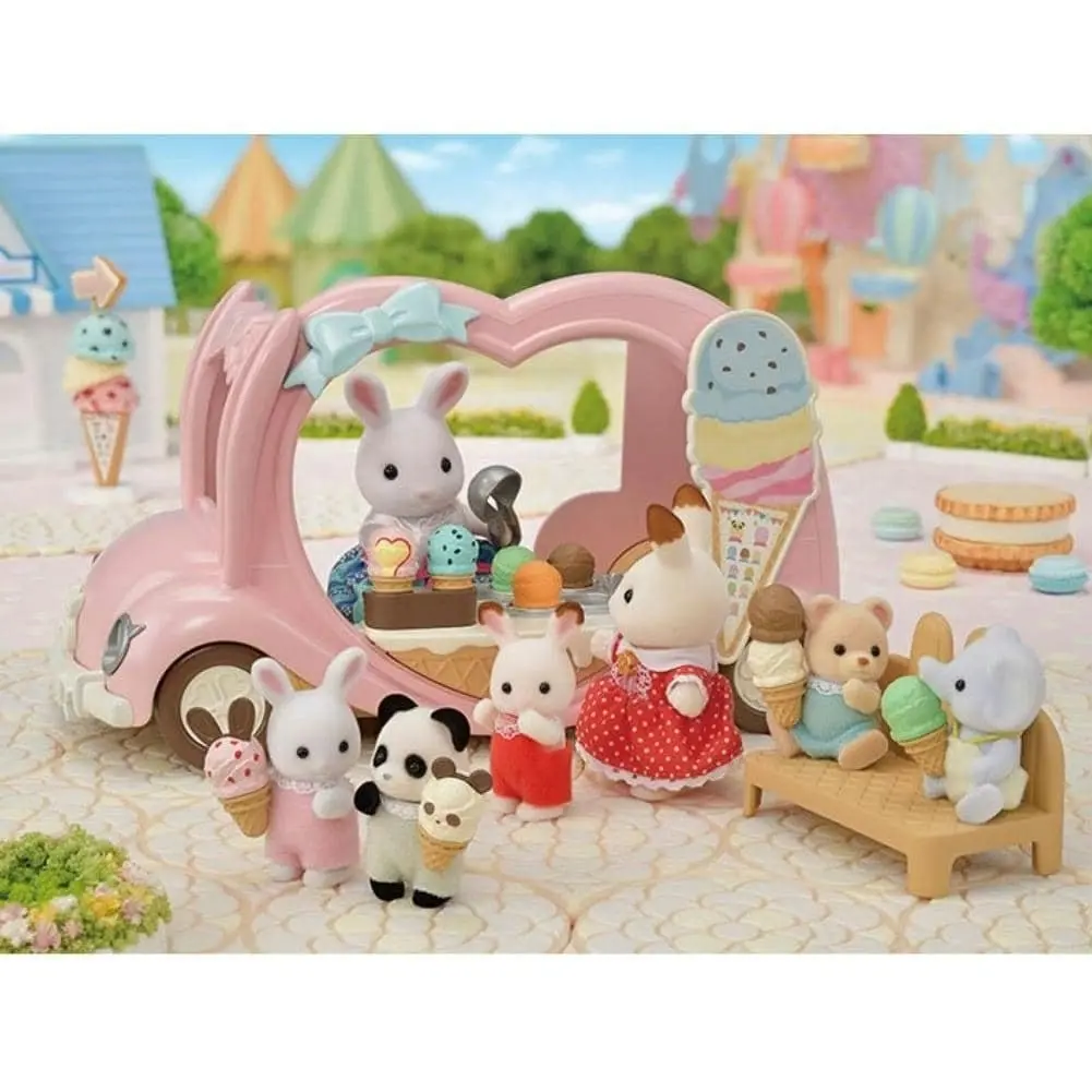 Sylvanian Families - Ice Cream Van Animal Doll Playset