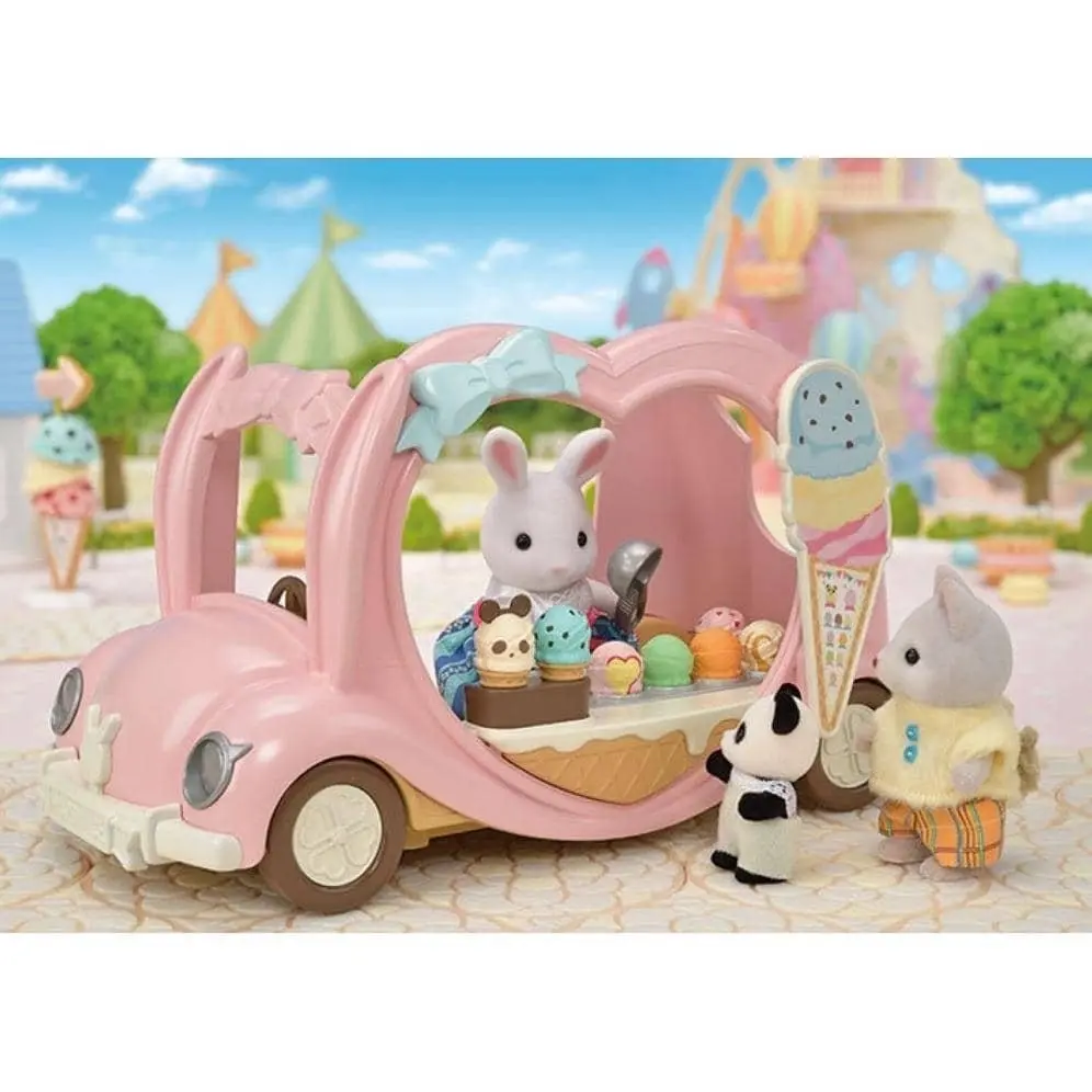 Sylvanian Families - Ice Cream Van Animal Doll Playset