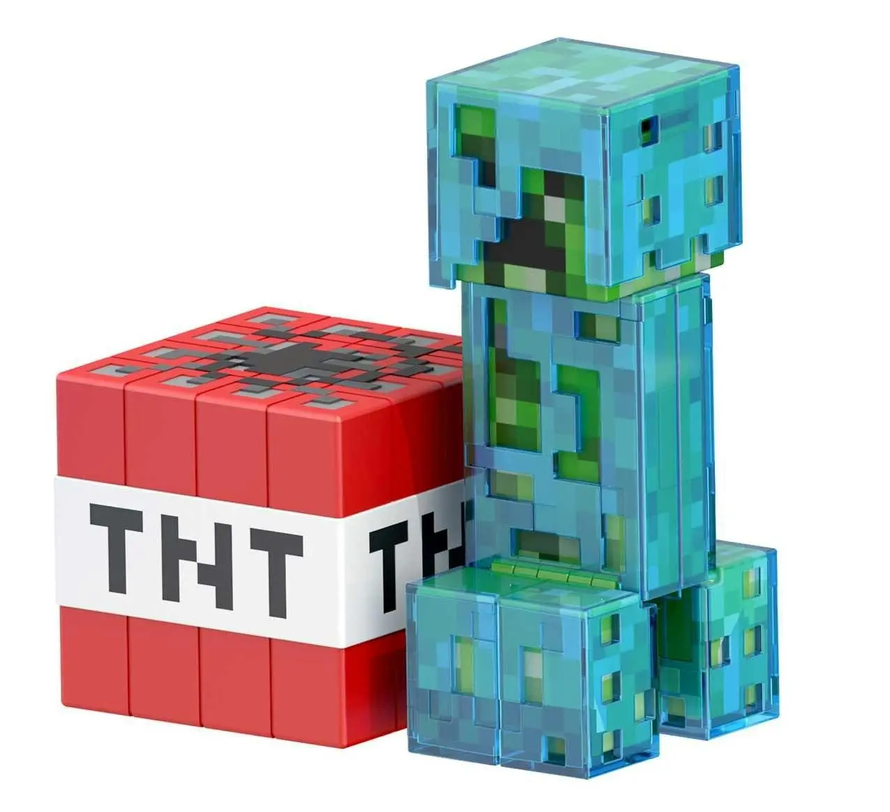 Minecraft Diamond Level Creeper figure 14cm