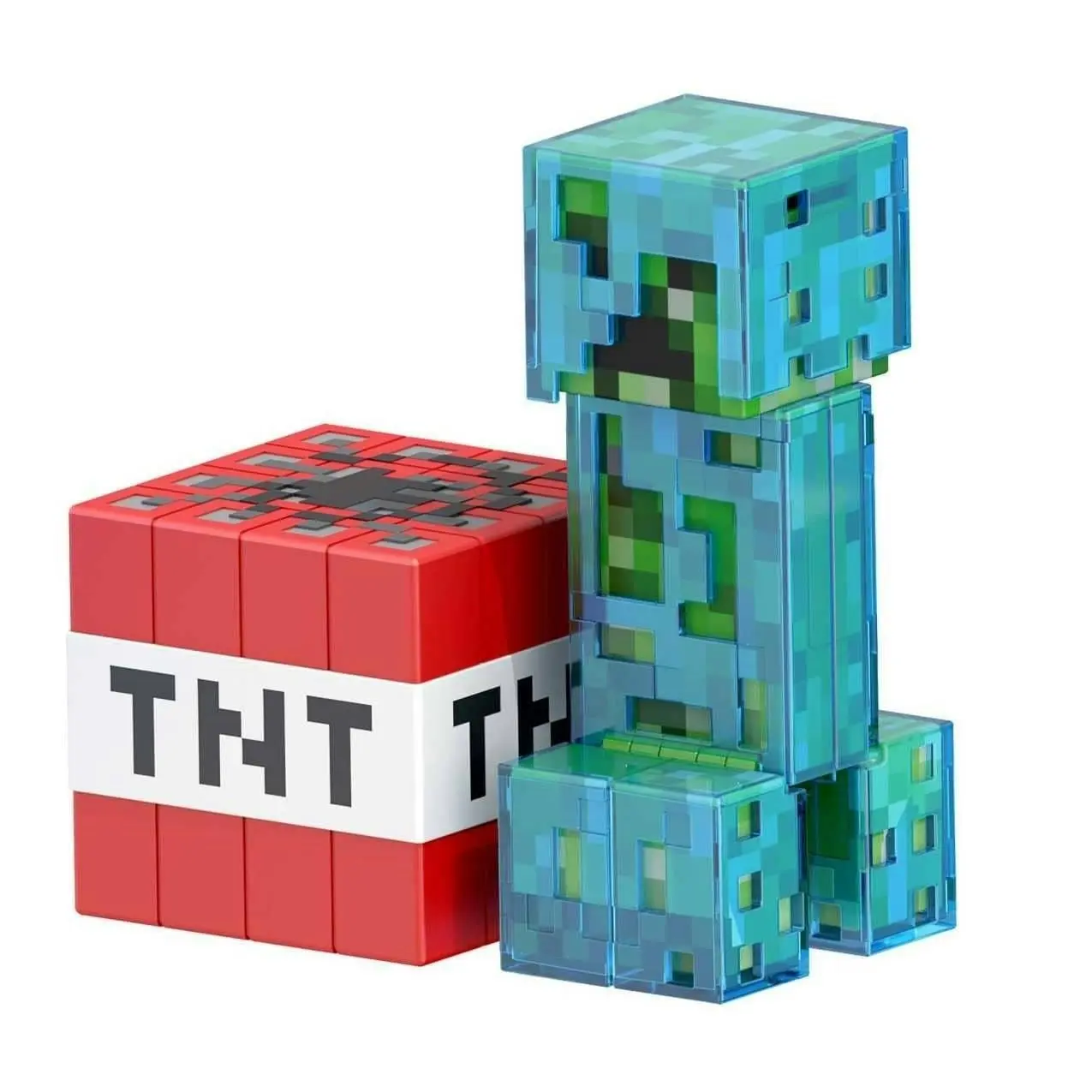 Minecraft Diamond Level Creeper figure 14cm