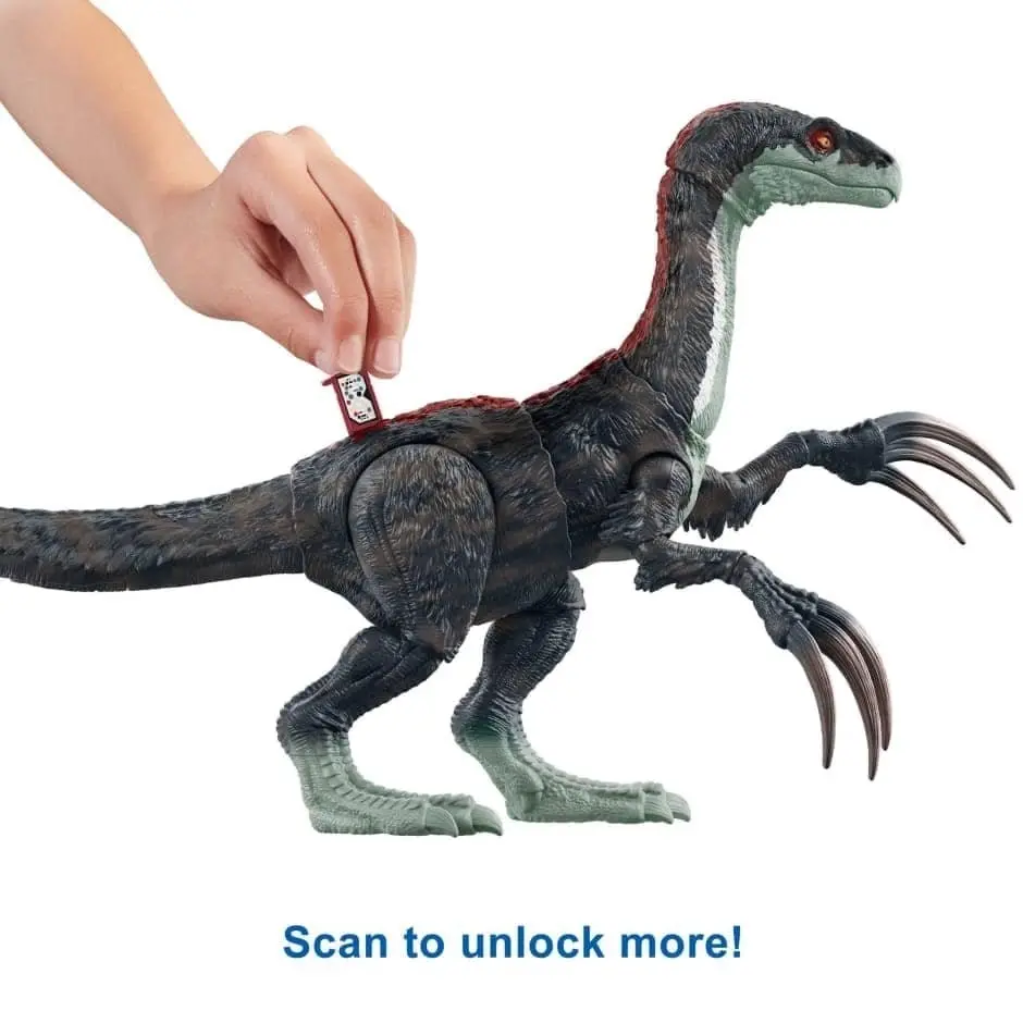 Jurassic World Dominion Dinosaur Figure Sound Slashin Therizinosaurus