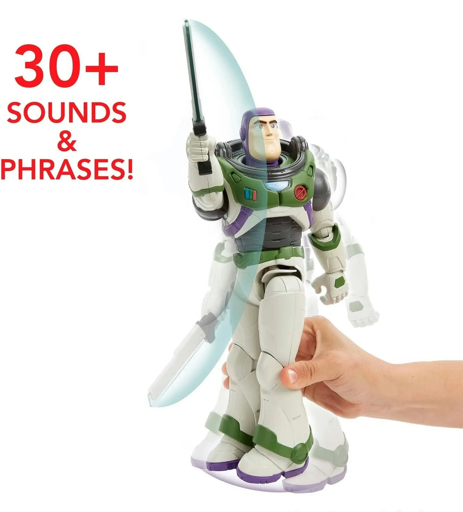 Disney Pixar Lightyear Laser Blade Buzz Lightyear Figure  Mattel