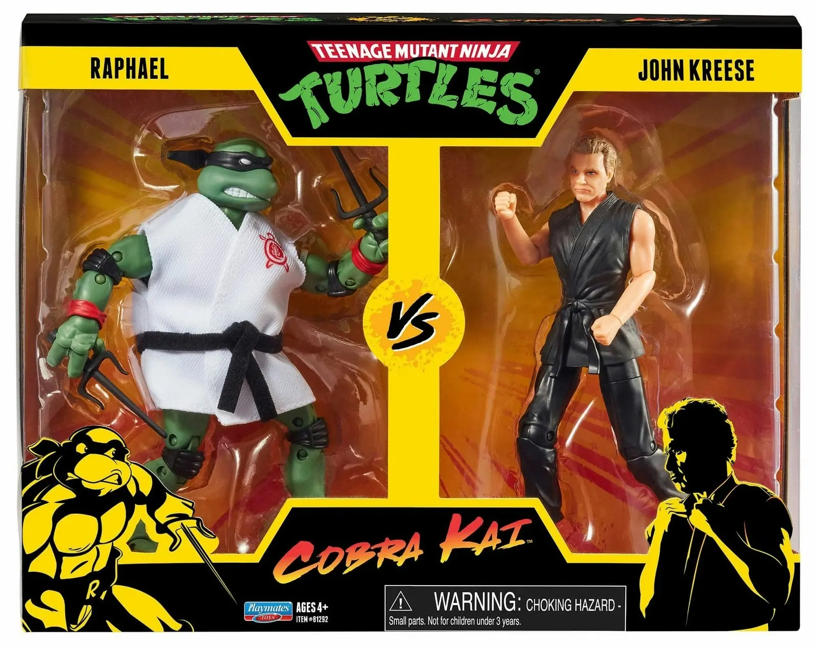 Teenage Mutant Ninja Turtles - Vs Cobra Kai 2pk - Raphael Vs John Kreese