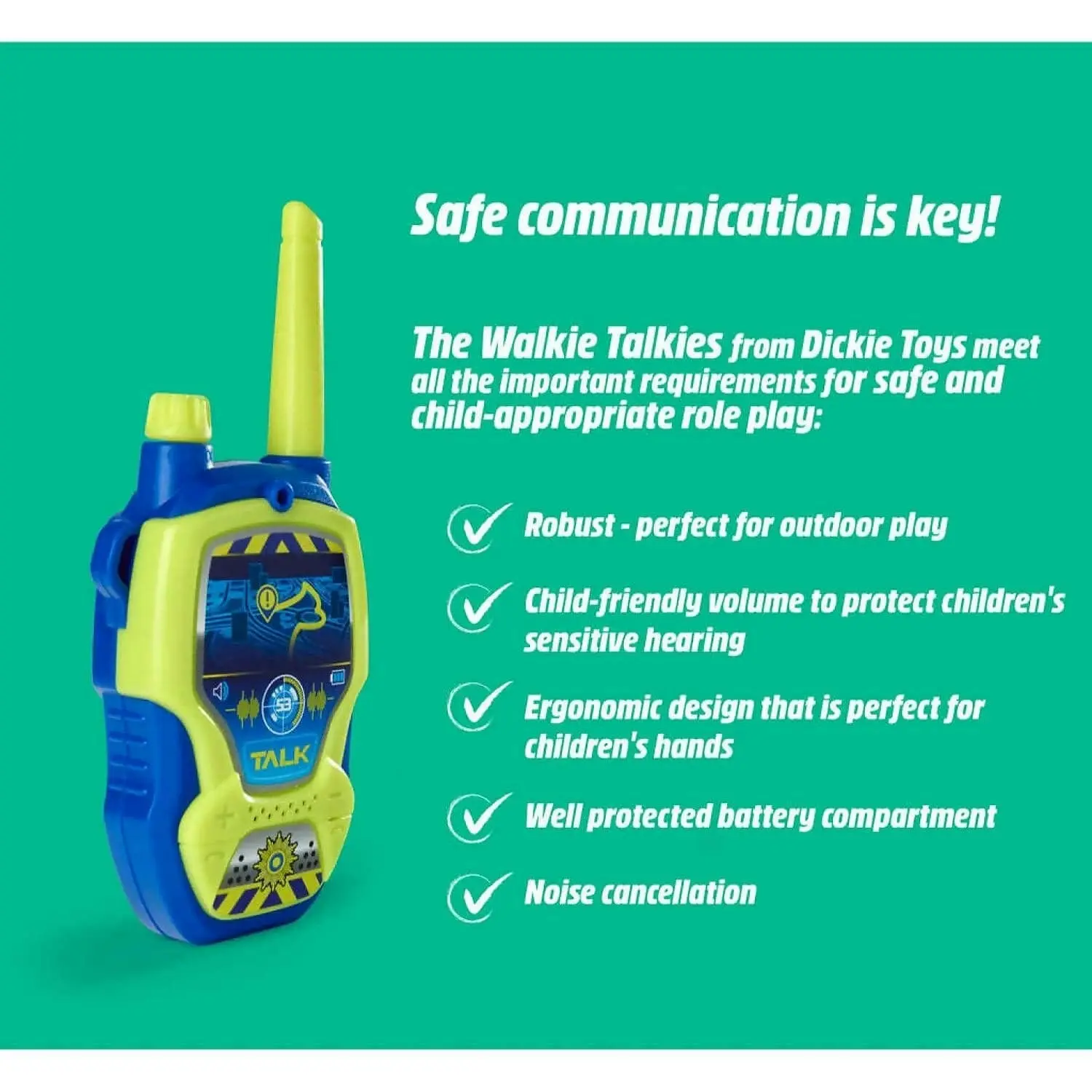 Dickie Toys - Walkie Talkie Police