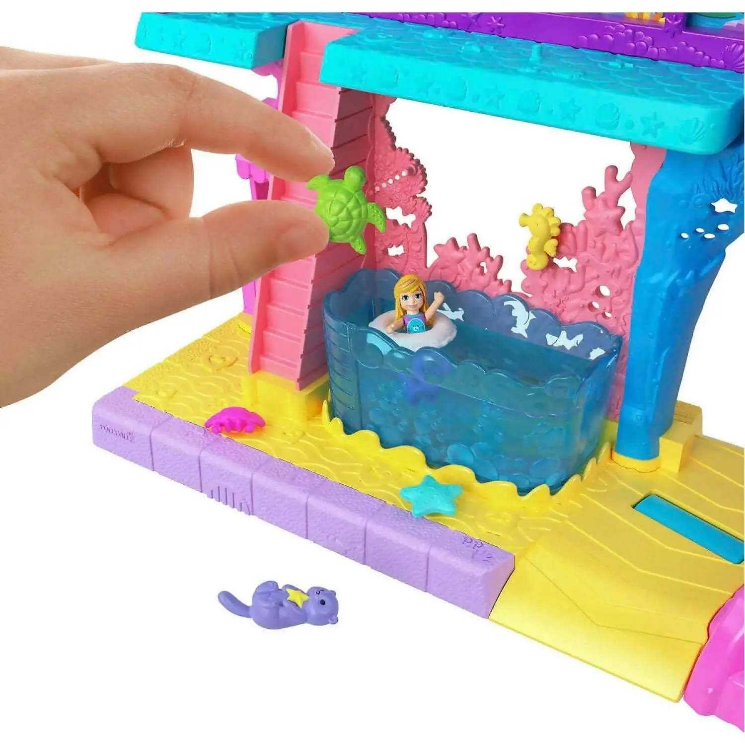 Polly Pocket - Pollyville Aquarium - Mattel