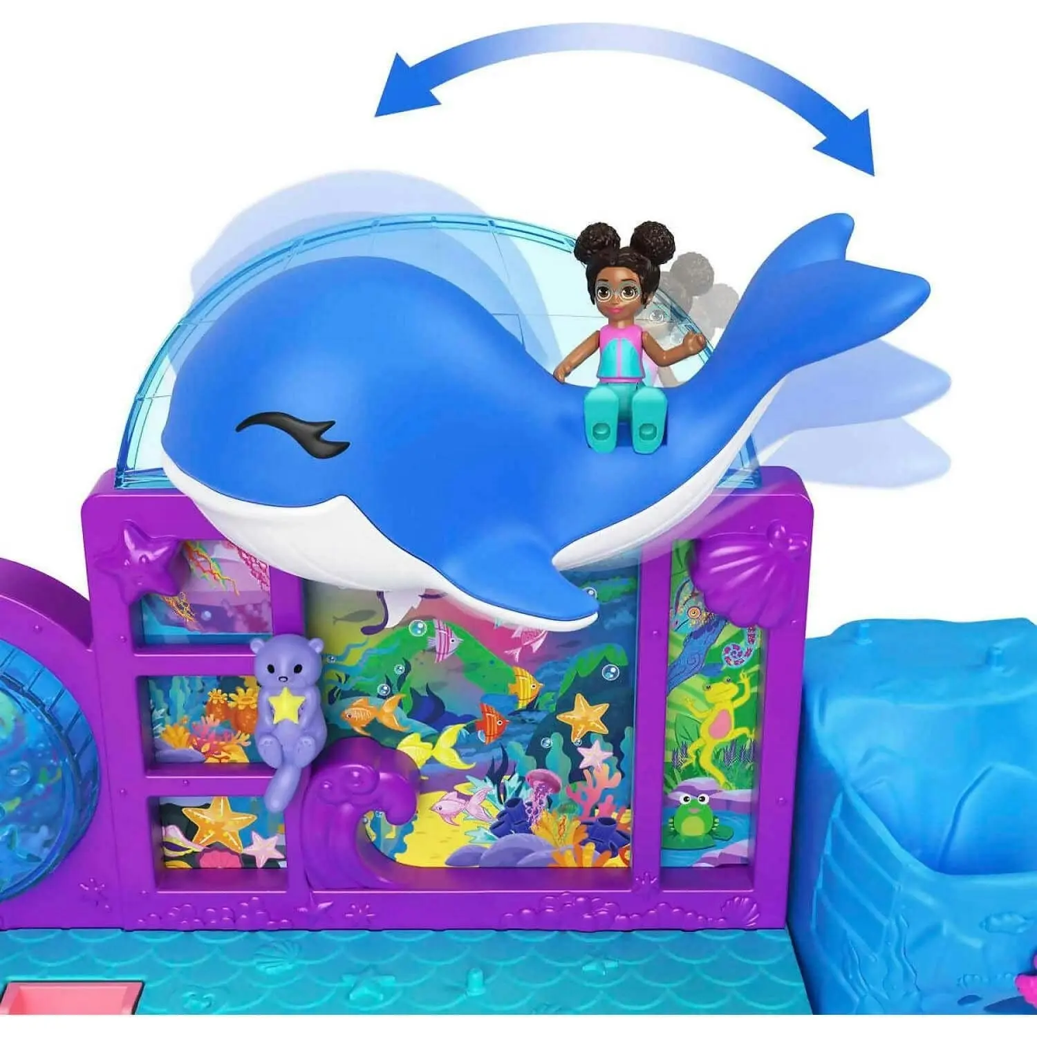 Polly Pocket - Pollyville Aquarium - Mattel