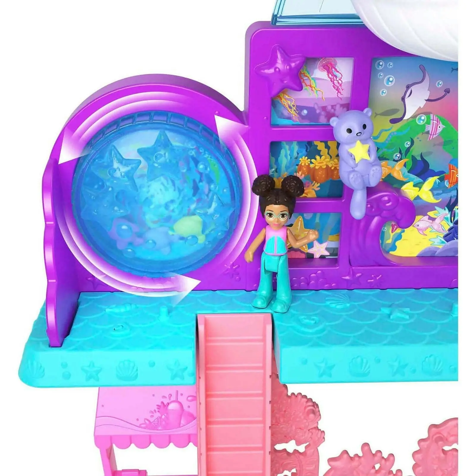 Polly Pocket - Pollyville Aquarium - Mattel