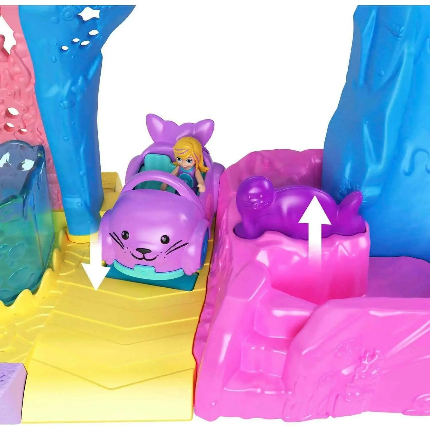 Polly Pocket - Pollyville Aquarium - Mattel