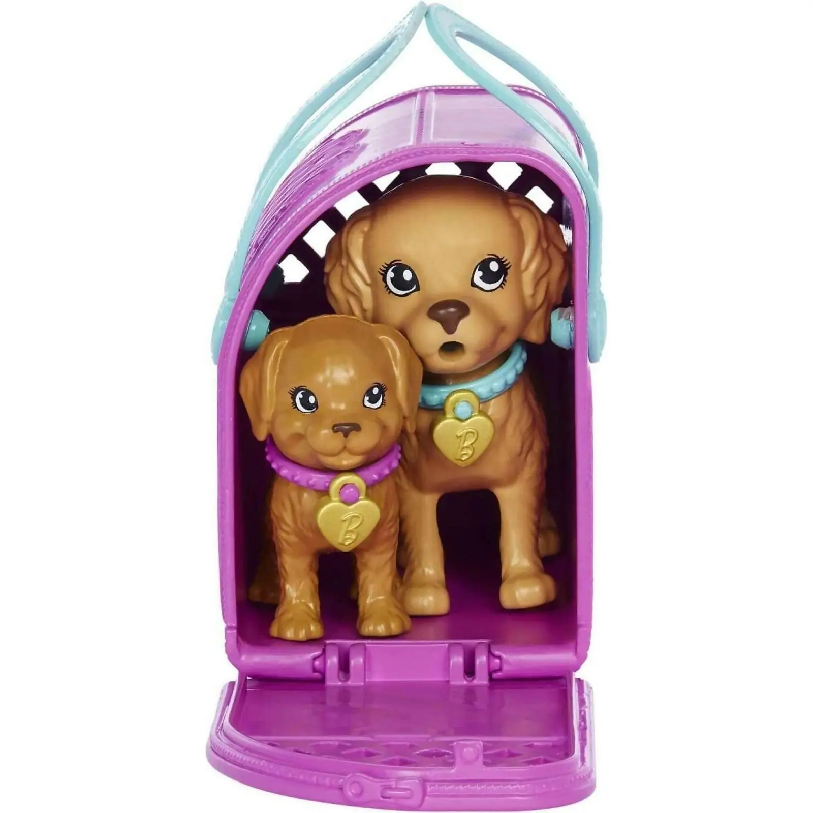 Barbie - Doll And Accessories Pup Adoption Playset With Doll 2 Puppies And Color - Mattel