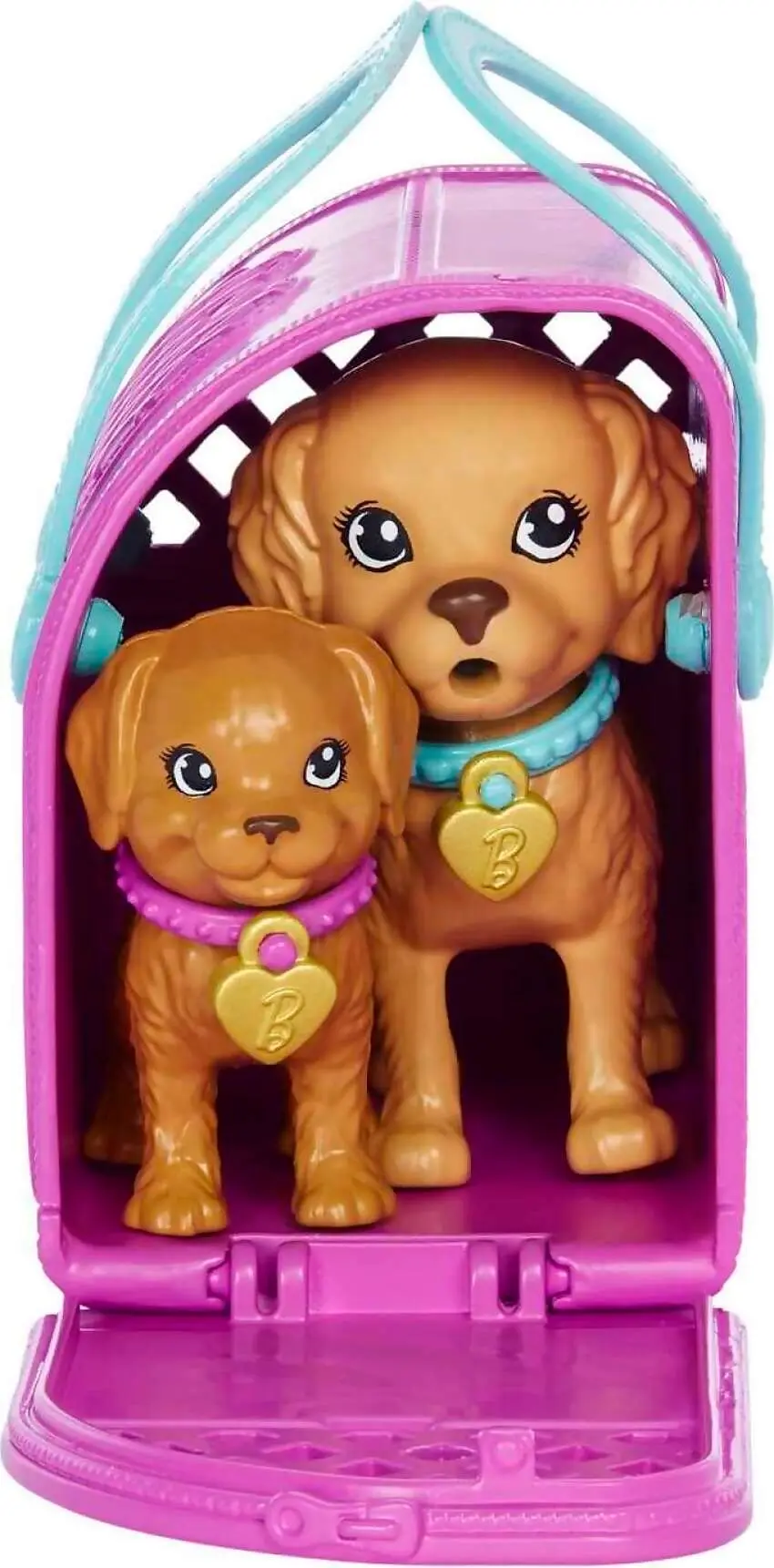 Barbie - Doll And Accessories Pup Adoption Playset With Doll 2 Puppies And Color - Mattel