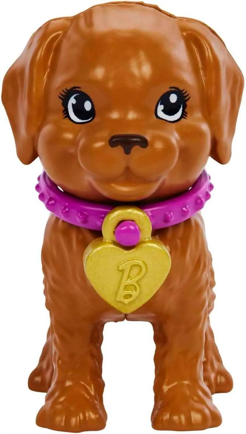 Barbie - Doll And Accessories Pup Adoption Playset With Doll 2 Puppies And Color - Mattel