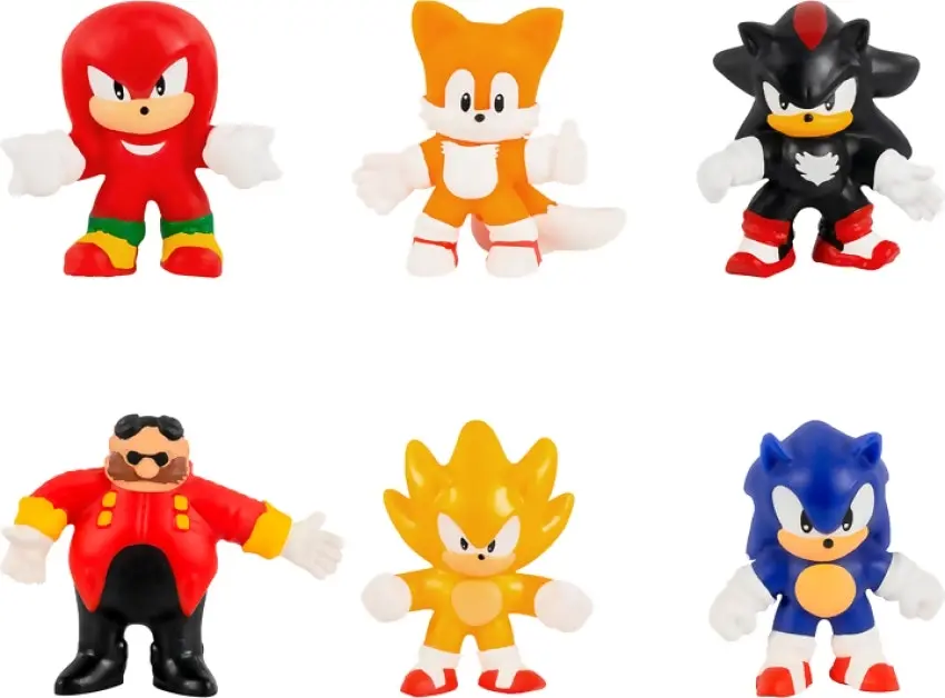 Heroes Of Goo Jit Zu - Sonic S3 Minis Mega 6 Pack