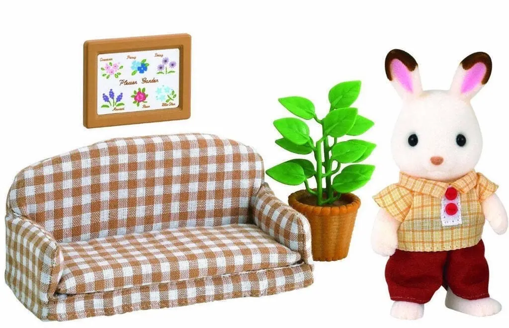 Sylvanian Families - Chocolate Rabbit Father  Animal Doll Playset