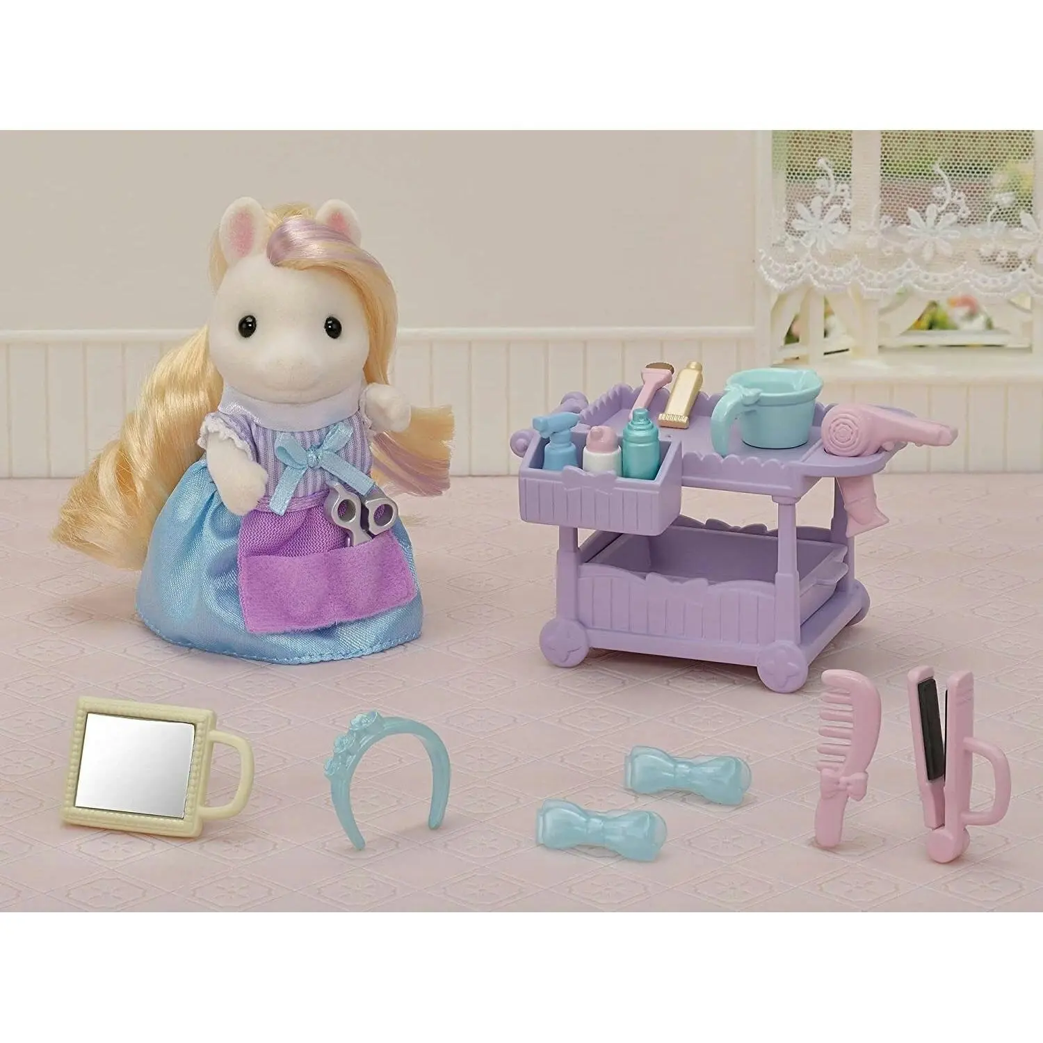 Sylvanian Families - Hair Stylist Set Animal Doll Playset