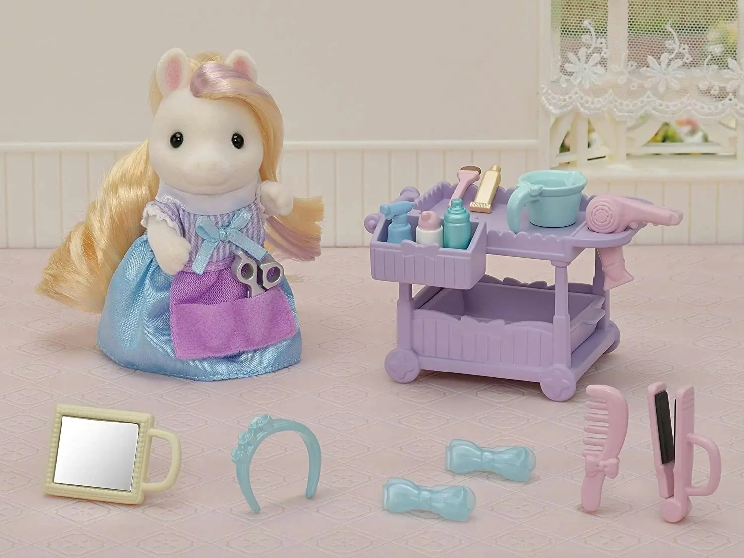 Sylvanian Families - Hair Stylist Set Animal Doll Playset