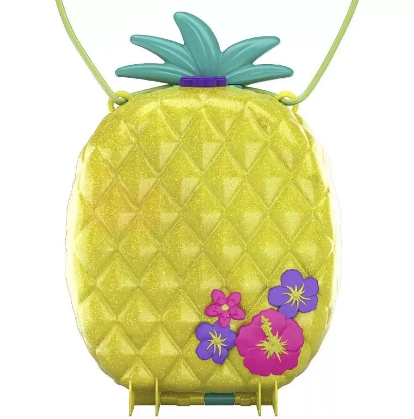 Polly Pocket - Polly Pocket Tropicool Pineapple Purse Compact Playset Mattel