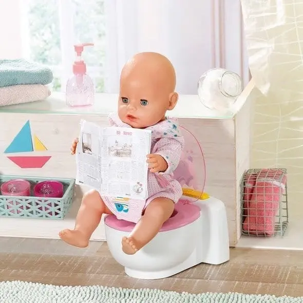 Baby Born - Bath Poo Poo Toilet