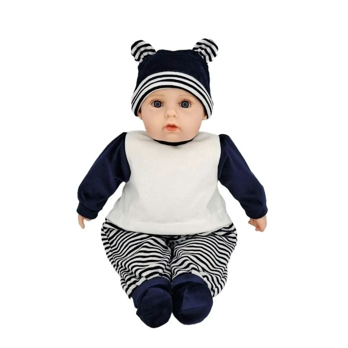 Cotton Candy -  Baby Doll Lee With Navy/white Outfit Soft Body 50cm