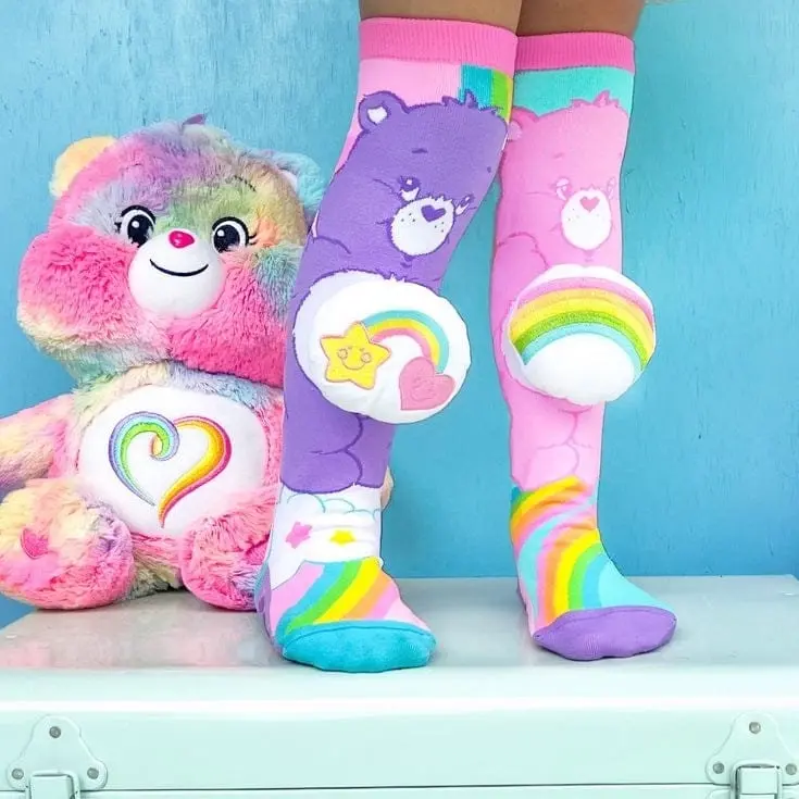 MADMIA -  Socks Toddler Age 3-5y Care Bear Besties