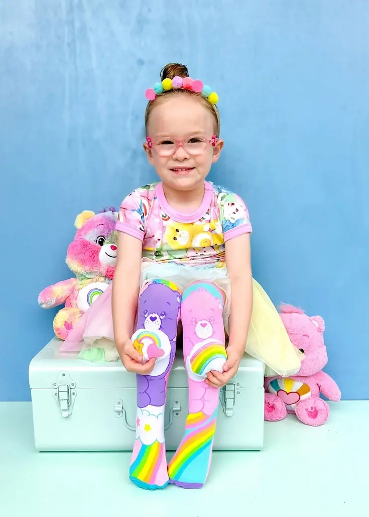 MADMIA -  Socks Toddler Age 3-5y Care Bear Besties