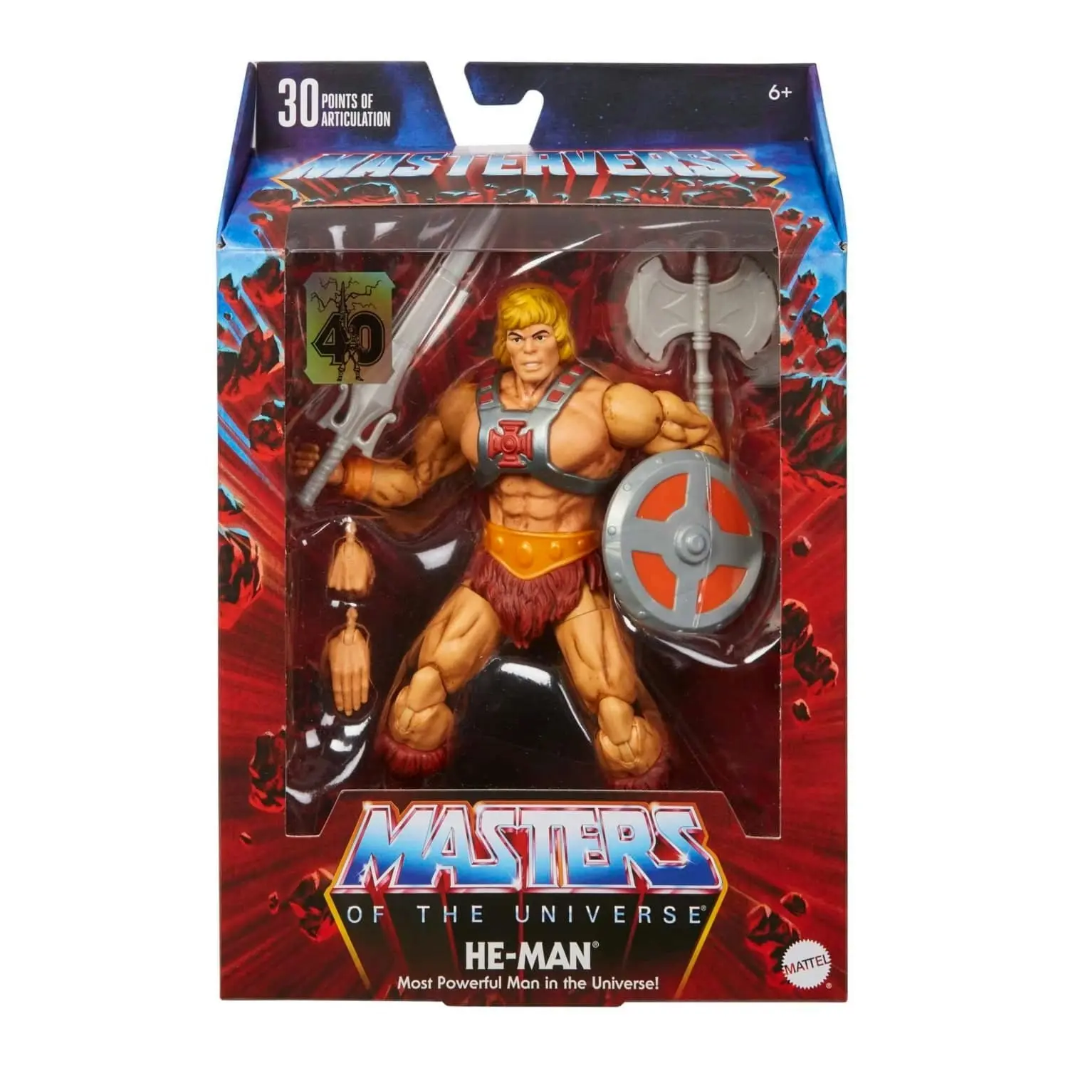 Masters Of The Universe® Masterverse™ He-man® 40th Anniversary Action Figure