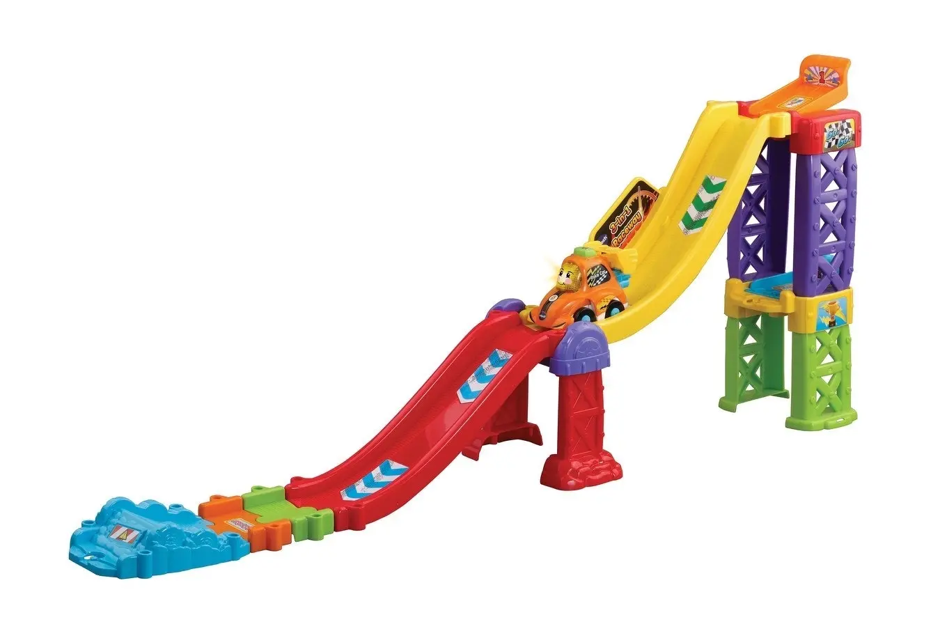 VTech - Toot-toot Drivers 3-in-1 Raceway