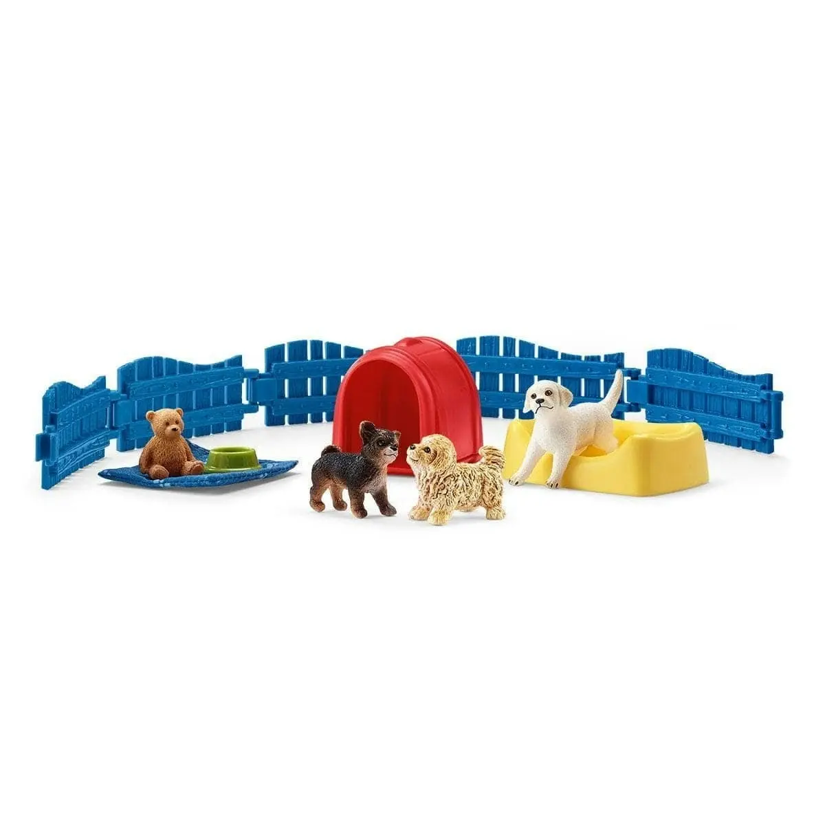 Schleich - Puppy Pen Animal Playset