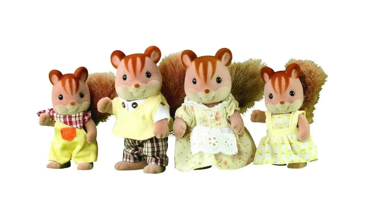 Sylvanian Families - Walnut Squirrel Family