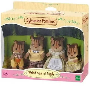 Sylvanian Families - Walnut Squirrel Family