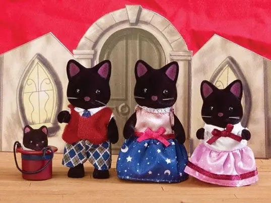 Sylvanian Families - Midnight Cat Family