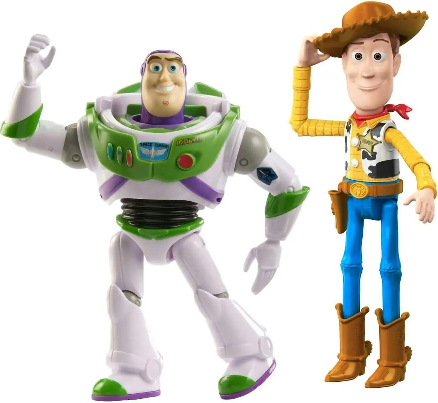 Disney Pixar - Toy Story 7-inch Woody And Buzz Action Figure Toys 2-pack Pizza Planet Adventure