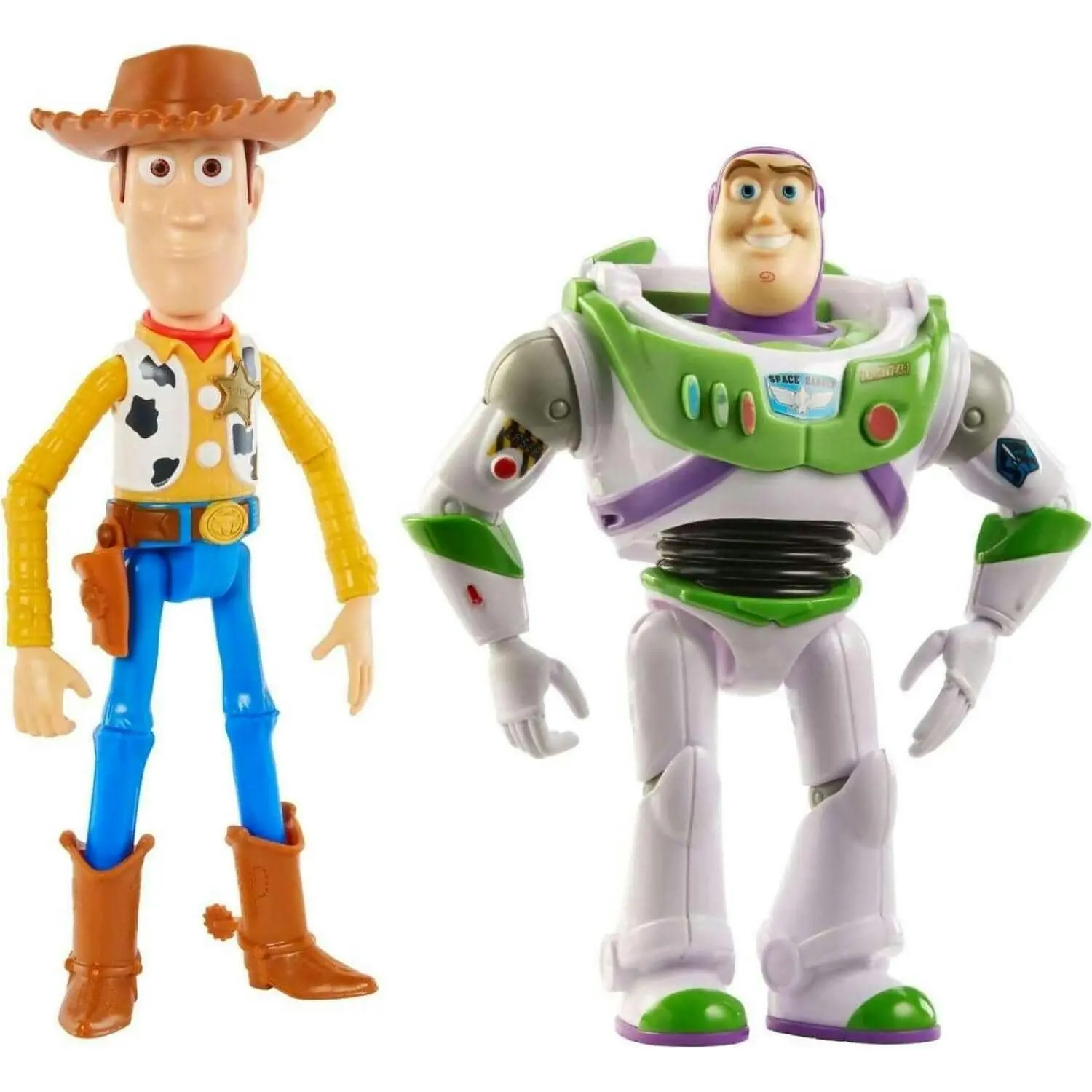 Disney Pixar - Toy Story 7-inch Woody And Buzz Action Figure Toys 2-pack Pizza Planet Adventure