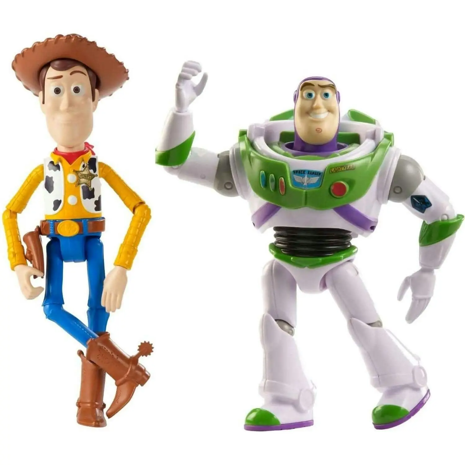 Disney Pixar - Toy Story 7-inch Woody And Buzz Action Figure Toys 2-pack Pizza Planet Adventure