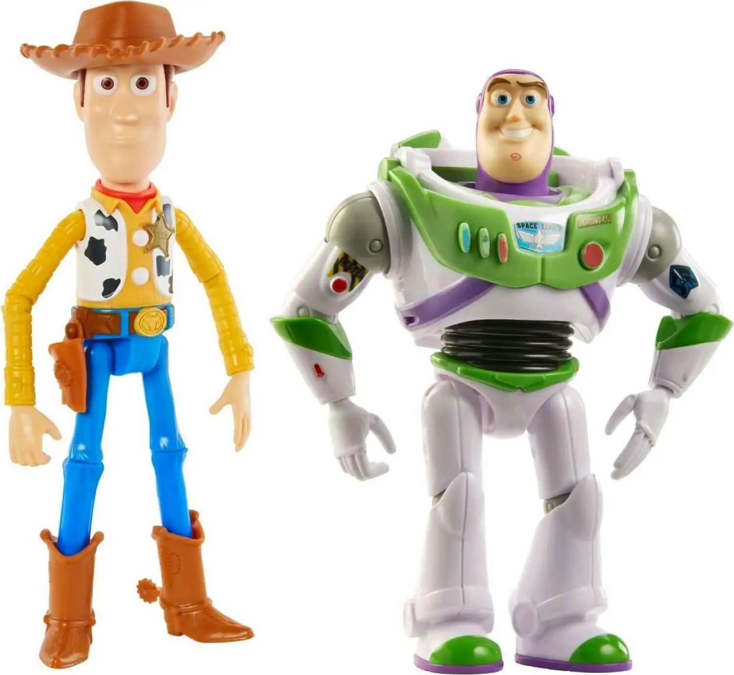 Disney Pixar - Toy Story 7-inch Woody And Buzz Action Figure Toys 2-pack Pizza Planet Adventure