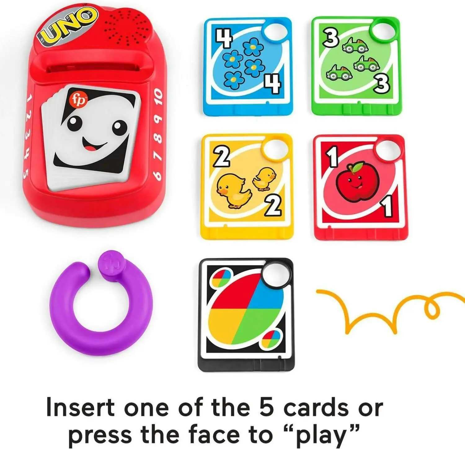 Fisher-price - Laugh & Learn Counting And Colors Uno Electronic Learning Toy For Infants