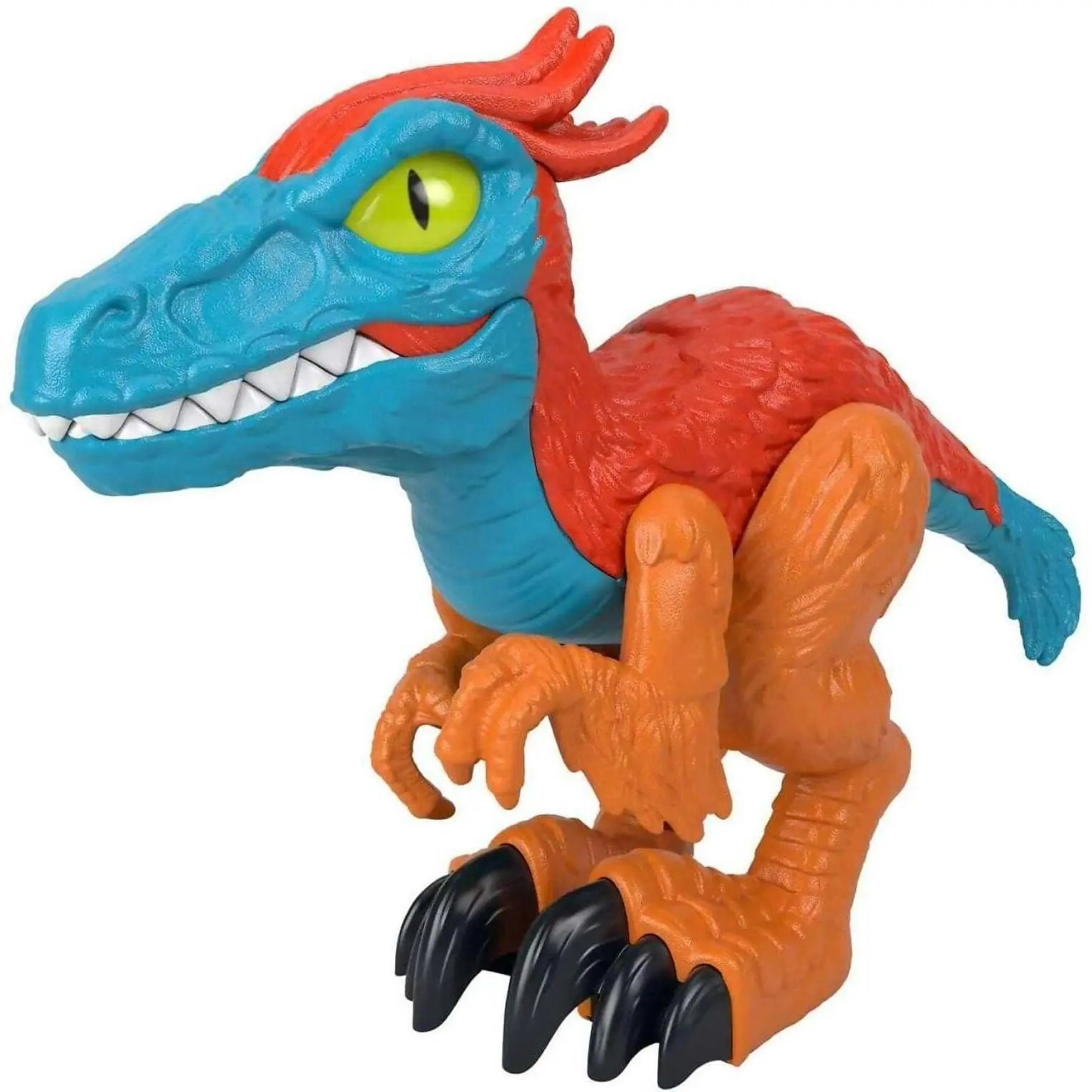 Fisher-price - Imaginext Jurassic World Dominion Pyroraptor Xl Poseable 10-inch Dinosaur Toy For Preschool Kids