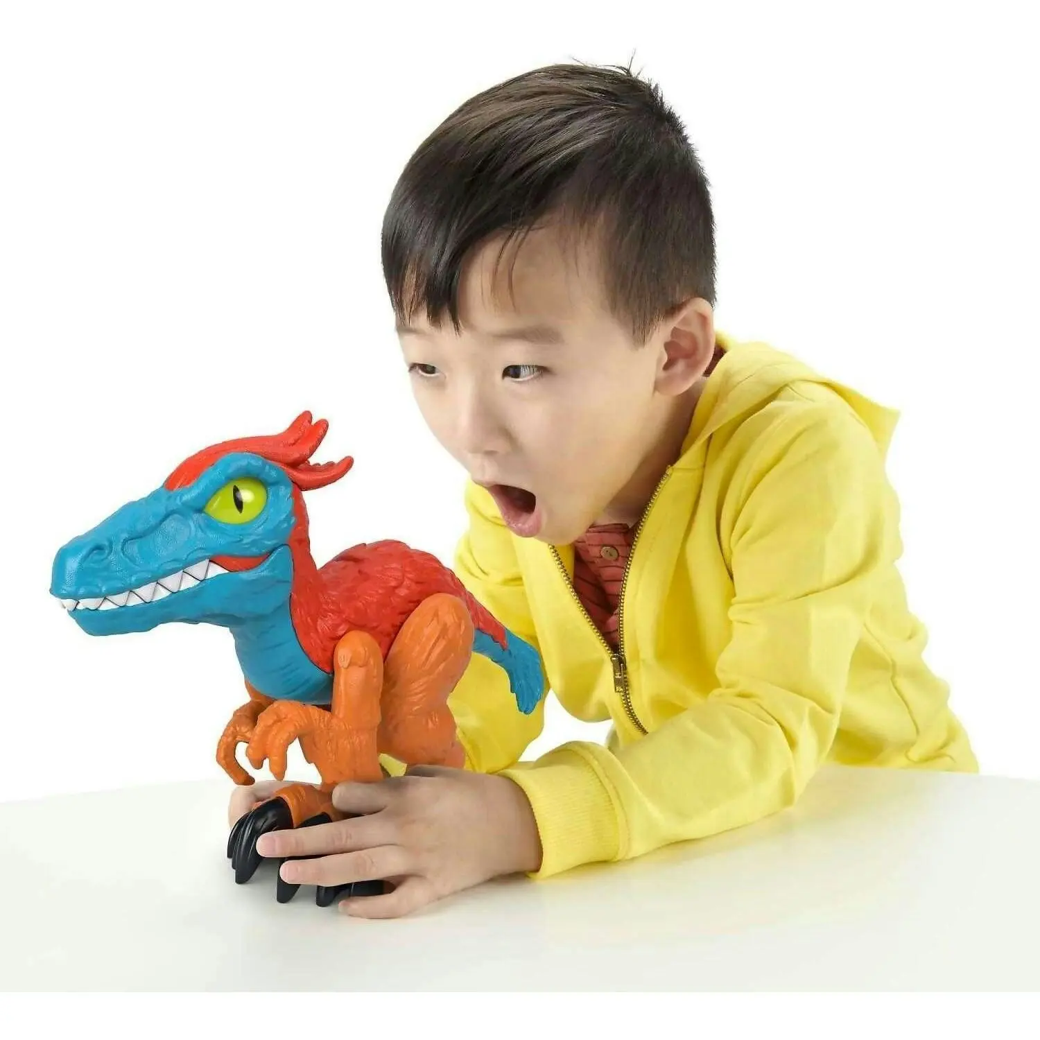 Fisher-price - Imaginext Jurassic World Dominion Pyroraptor Xl Poseable 10-inch Dinosaur Toy For Preschool Kids