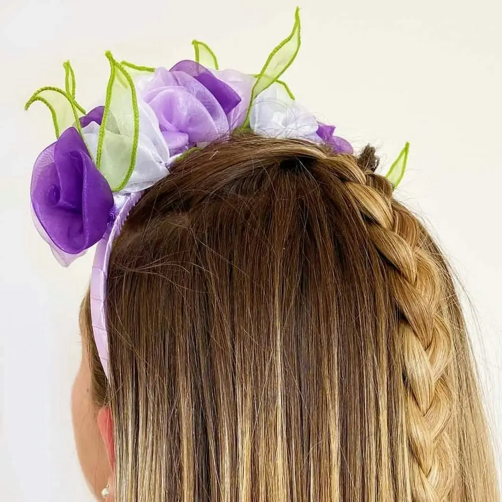 Fairy Girls - Costume Fairylicious Headband Lavender