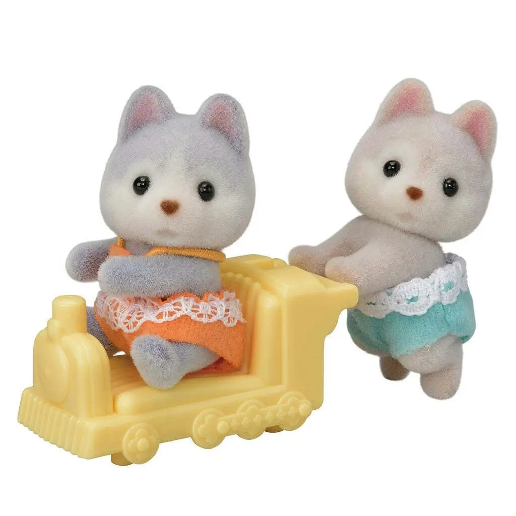 Sylvanian Families - Husky Twins Animal Doll Playset