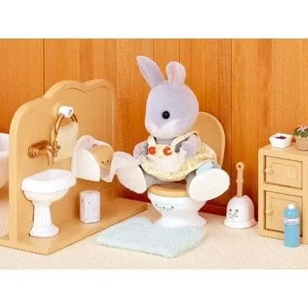 Sylvanian Families - Toilet Set Animal Doll Playset