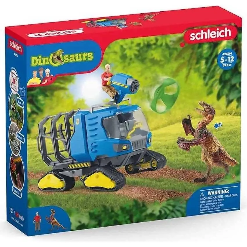 Schleich - Track Vehicle Animal Playset