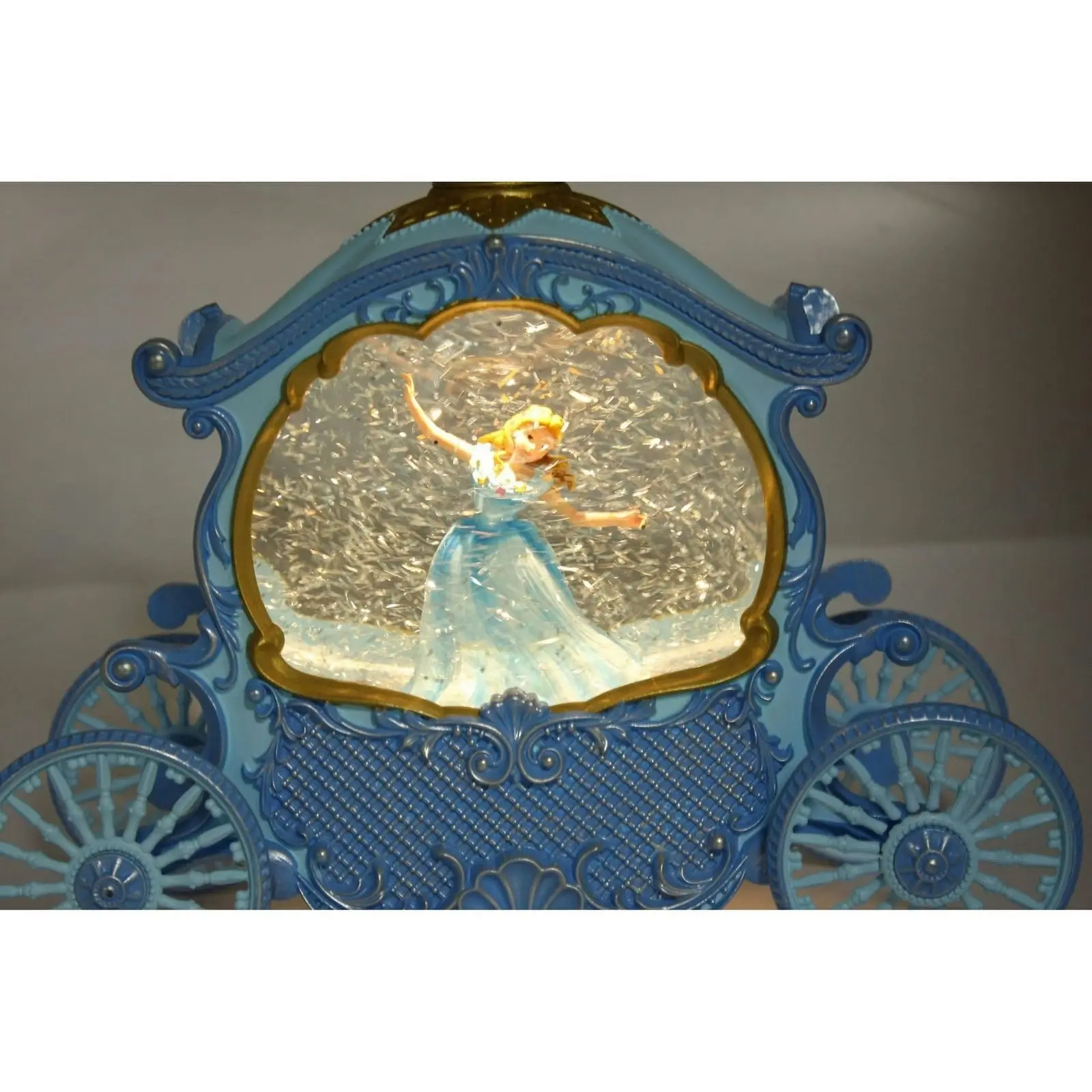 Cotton Candy - Xmas Lantern Blue Princess Carriage