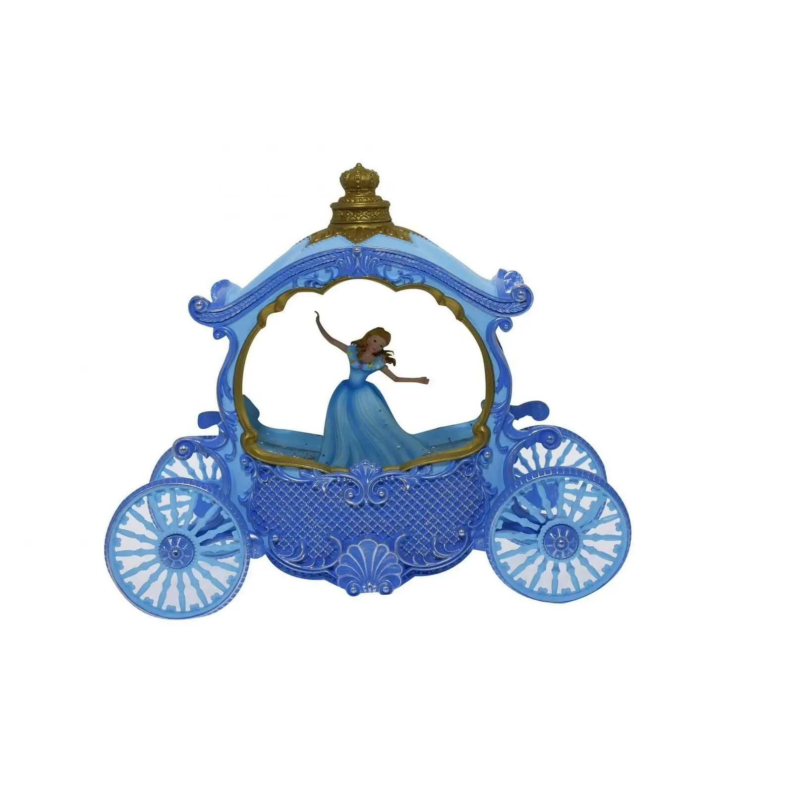 Cotton Candy - Xmas Lantern Blue Princess Carriage