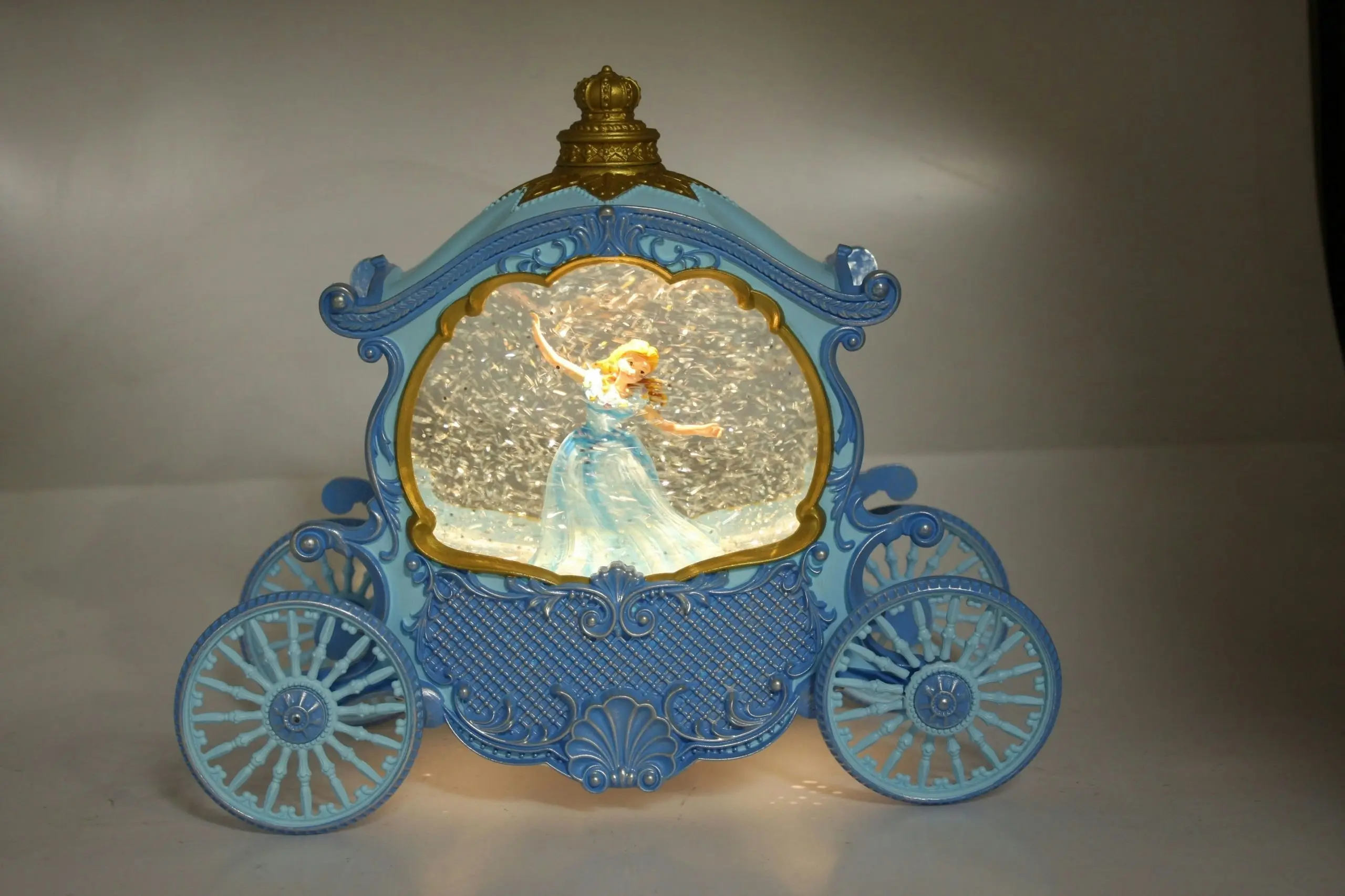 Cotton Candy - Xmas Lantern Blue Princess Carriage