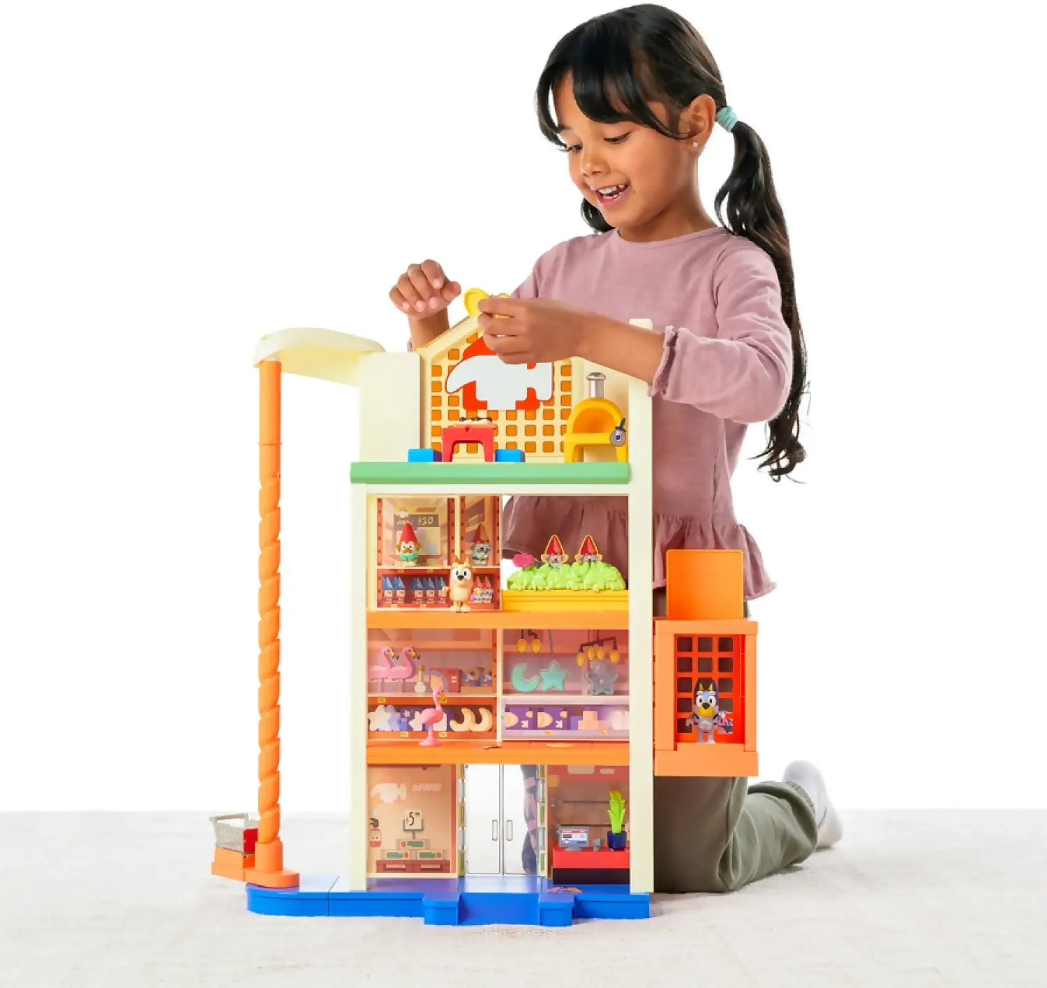 Bluey - S9 Hammerbarn Shopping Center Playset