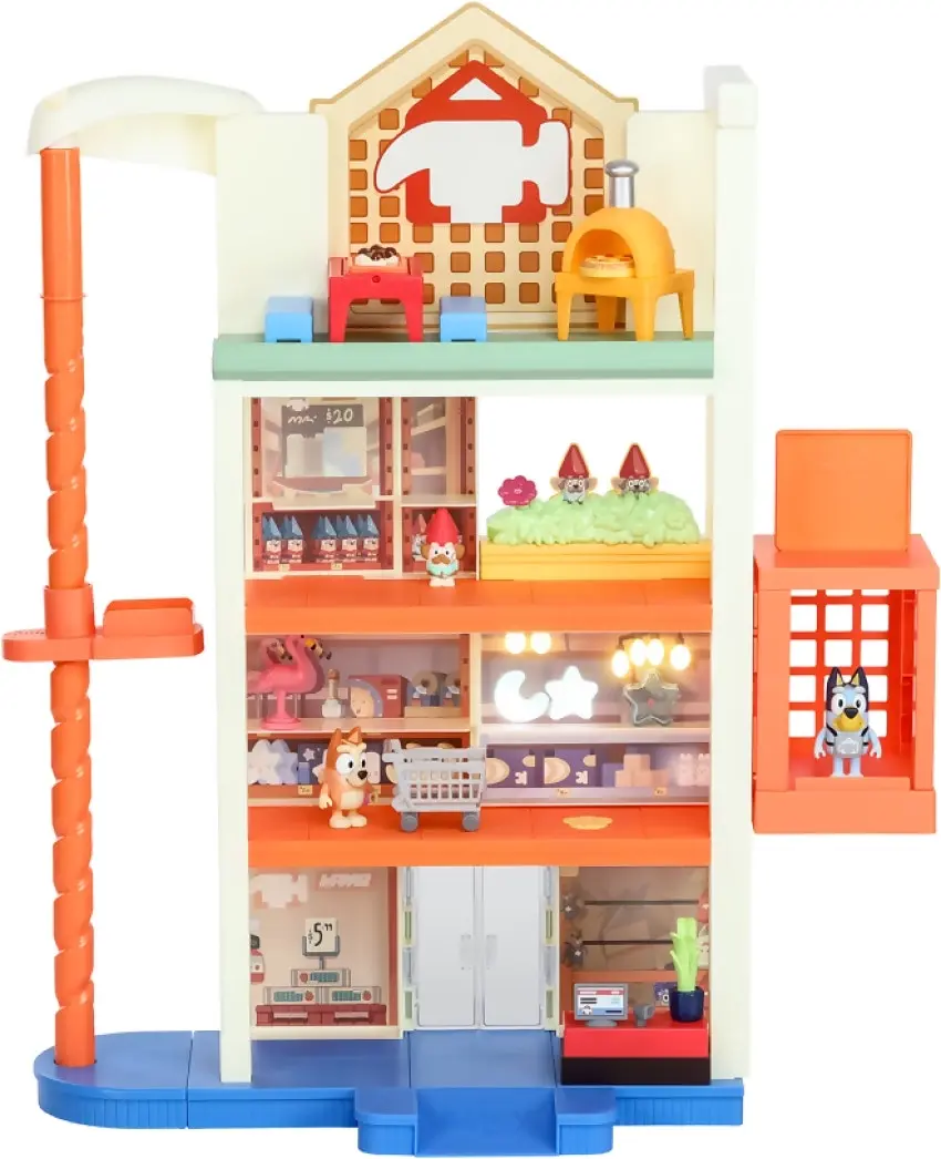 Bluey - S9 Hammerbarn Shopping Center Playset