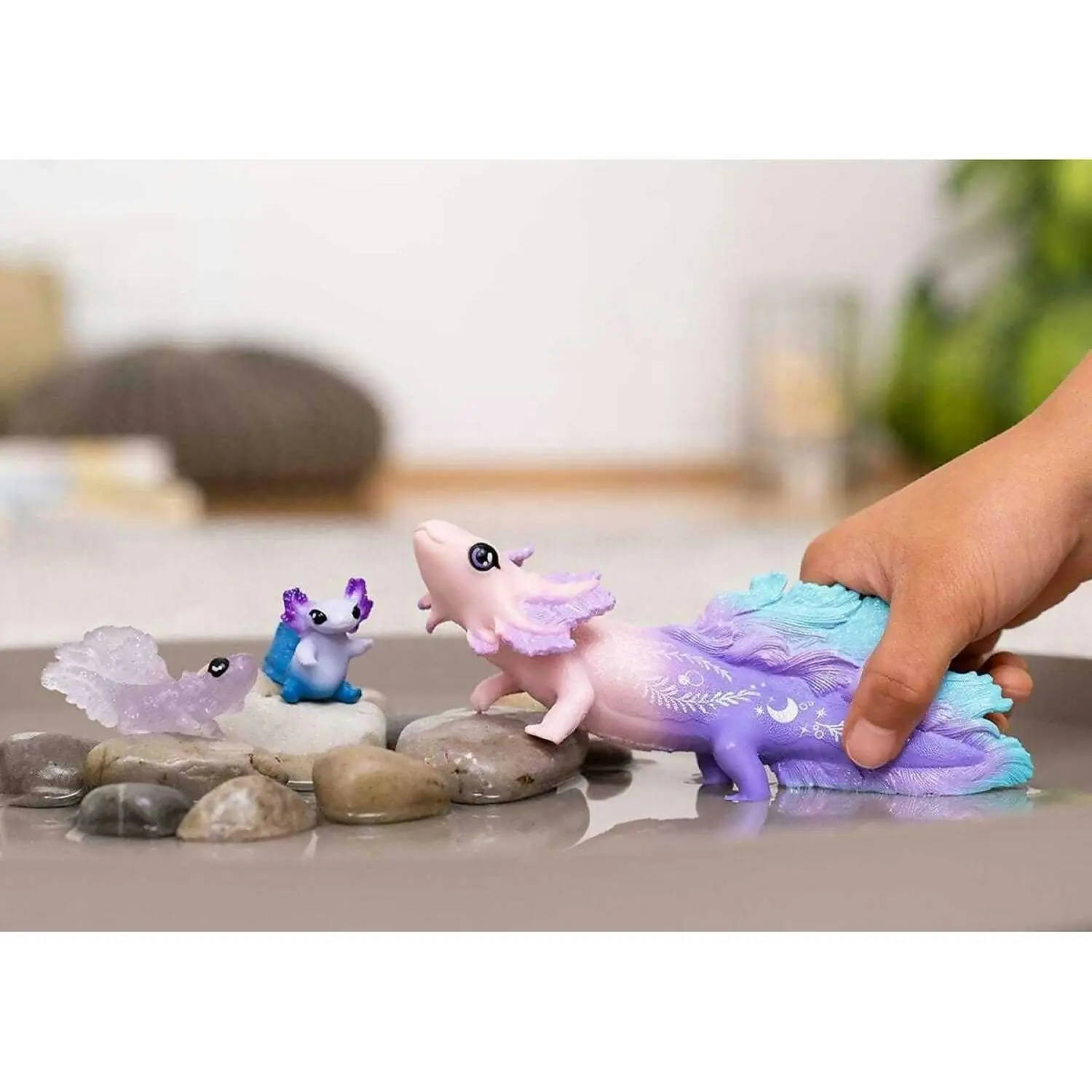 Schleich - Bayala Axolotl Discovery Set Figurine