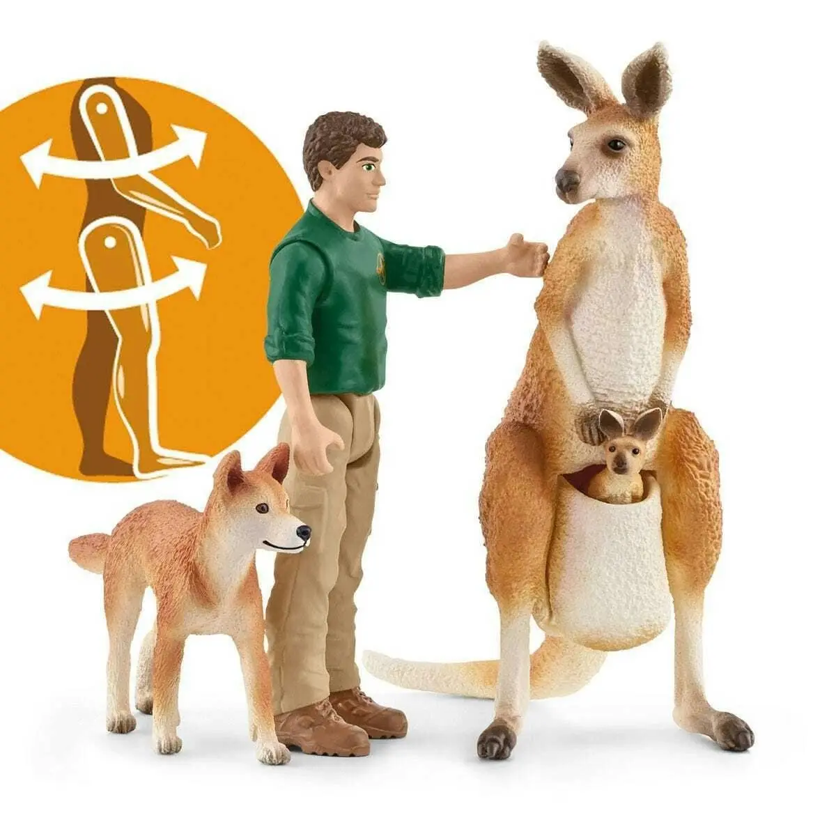 Schleich - National Geographic Kids - Outback Adventures - Wild Life Animal Playset