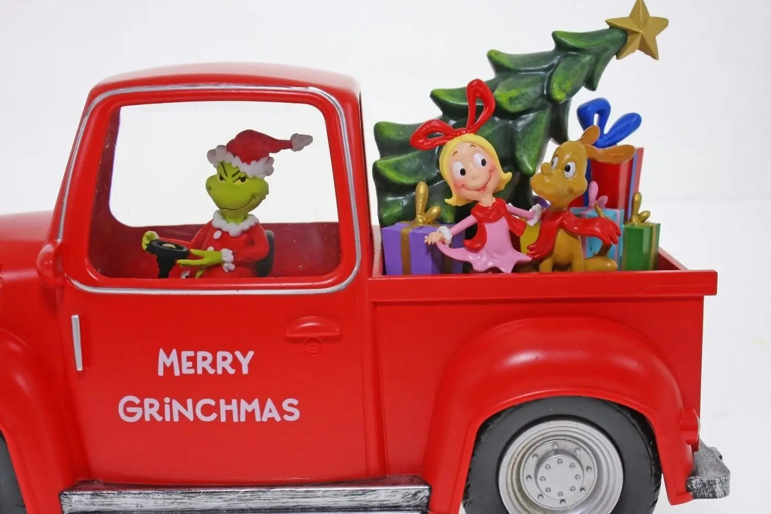 Cotton Candy - Xmas Dr. Seuss Grinch Ute With Tree