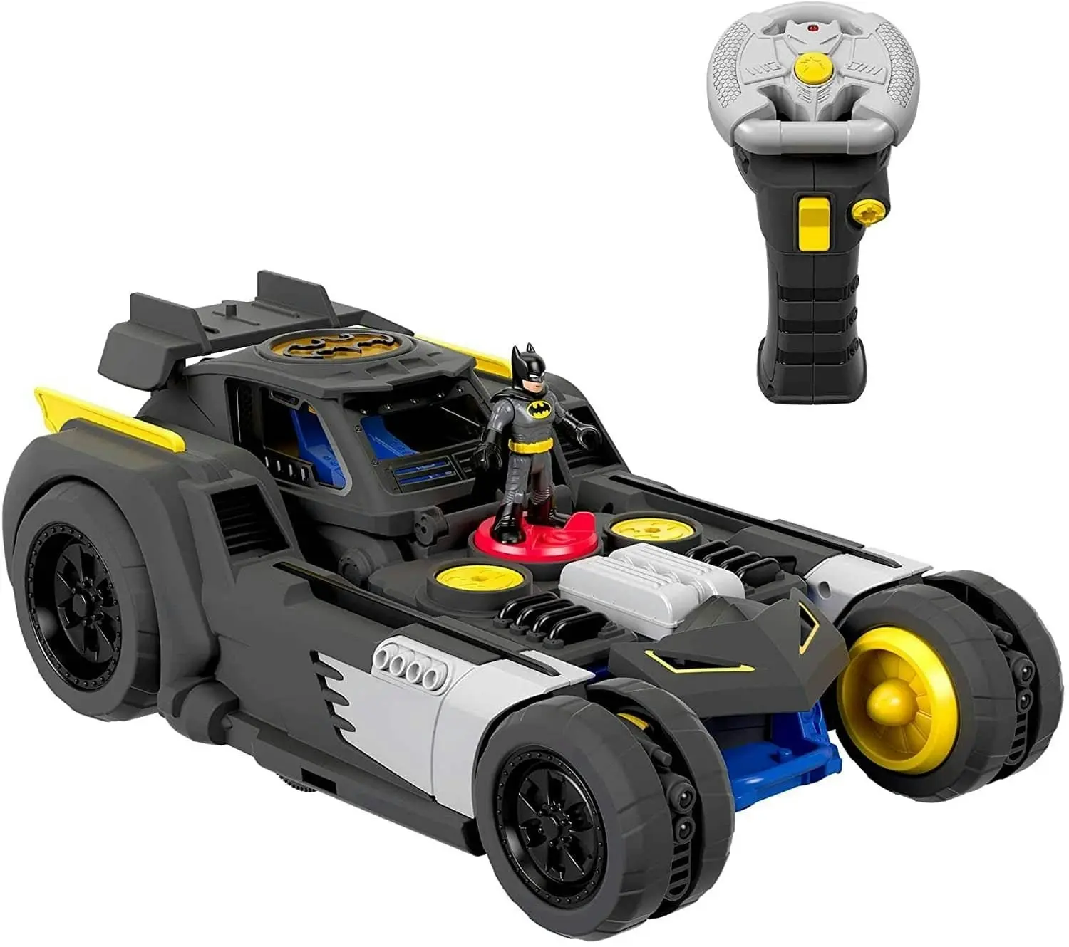 Imaginext - DC Super Friends Transforming Batmobile R/c Fisher-Price